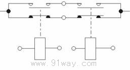 ZJWT100A型直流接觸器接點(diǎn)圖