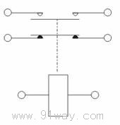 ZJQ500系列直流接觸器接點圖