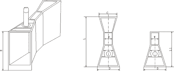LSQ系列超聲波明渠流量計安裝示意圖2