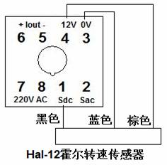 SQY05T105轉速數字顯示儀接線圖2