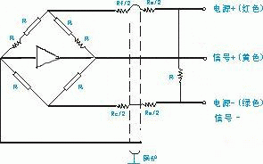 MCB2型重量變送器接線圖