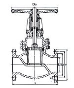 U46SM-16C平衡式柱塞閥外形尺寸