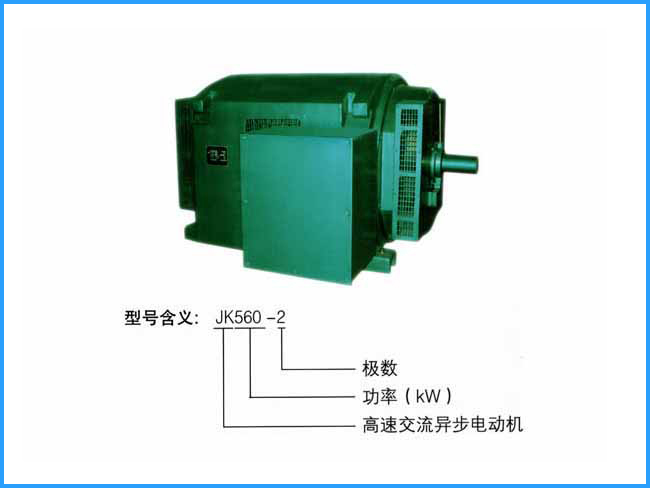 JK系列高壓三相異步電動機選型說明