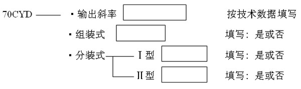 70CYD永磁式低速直流測速發電機選型說明