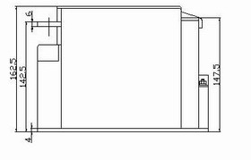 CKJ11-500/3.6型交流真空接觸器外形尺寸1