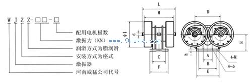 WZZJ系列座式激振器型號說明