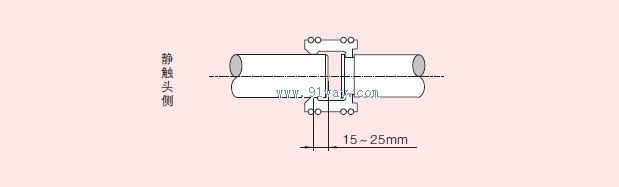 2PT-40.5型二電壓互感器手車接頭尺寸