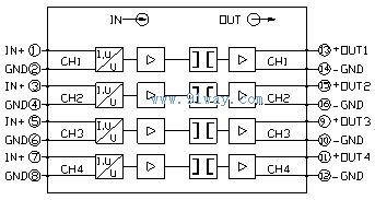 G-401無源信號隔離器原理圖