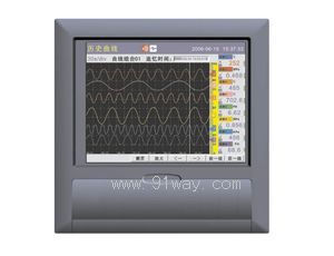 VX8000R中長圖彩屏無紙記錄儀