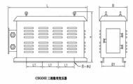 CSGD-III系列船用變壓器外形尺寸