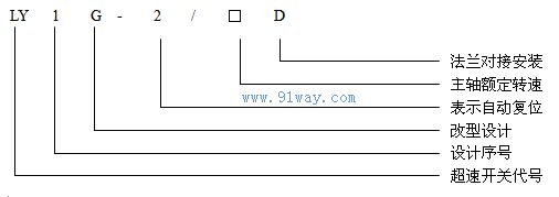 LY1G超速開(kāi)關(guān)型號(hào)說(shuō)明