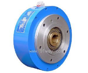 CZK型空心軸法蘭式磁粉制動器