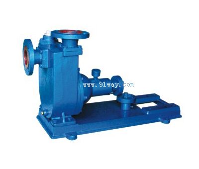 BPZ型單級單吸離心式自吸泵外型圖