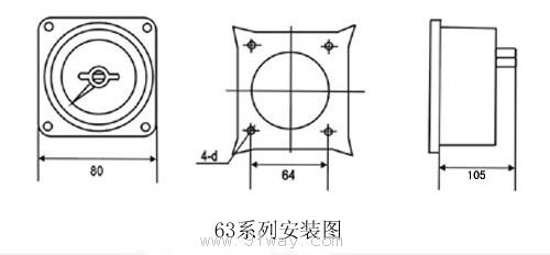 63ϵ�д��ñ����γߴ�