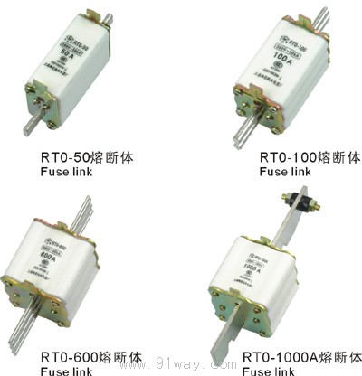 RTO系列熔斷器外形圖
