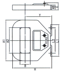 LMZ1-0.5系列電流互感器安裝尺寸3