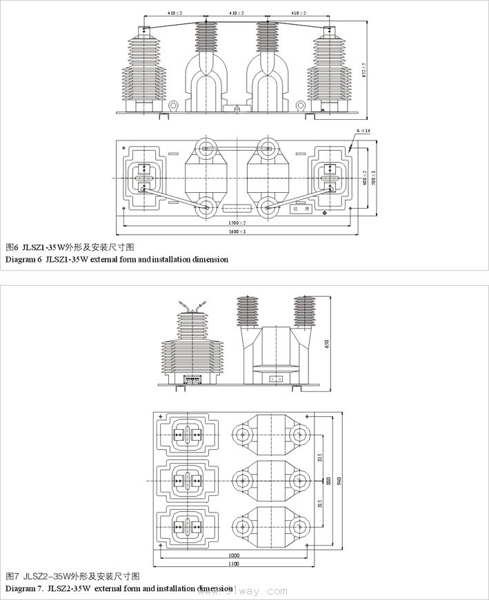 JLSZ��ϵ�Б����ʽ�M�ϻ��������γߴ�