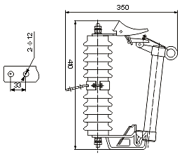 RW3-10kVϵ�е���ʽ�۔������b�ߴ�