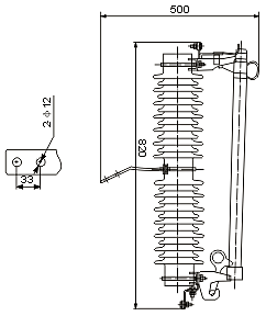 PRWG2-35kVϵ�е���ʽ�۔������b�ߴ�