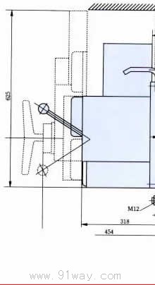 ME系列萬能式斷路器外形尺寸4
