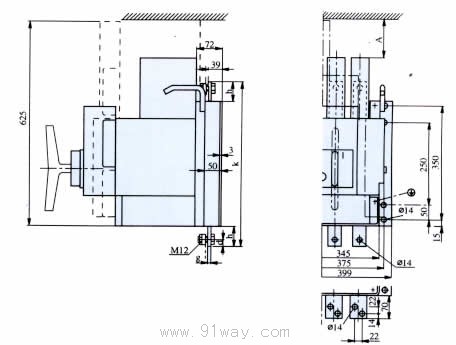 ME系列萬能式斷路器安裝尺寸15