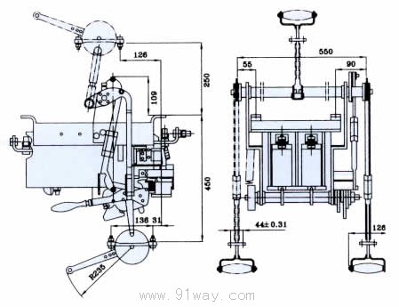RMW16系列萬(wàn)能式斷路器安裝尺寸5