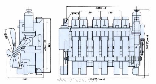 RMW16系列萬(wàn)能式斷路器安裝尺寸6
