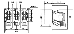 ZN12-12��40.5���͸߉���Ք�·�����b�ߴ�D