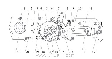 CTB(ZW32)型彈簧操動機構結構圖2