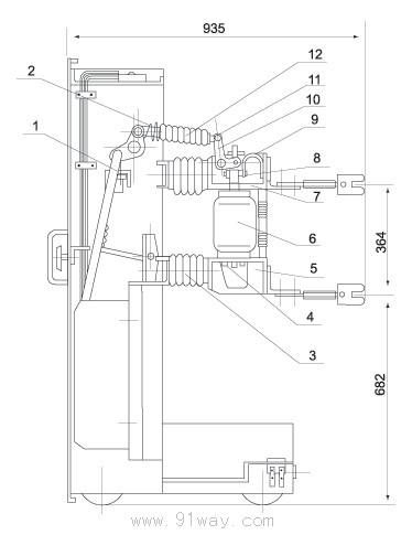 JYN2-12���_(k��i)ʽϵ����܇(ch��)���b�ߴ�