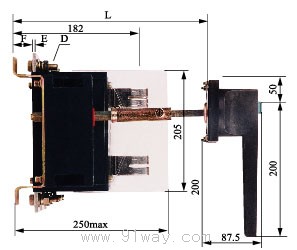 HH15(QSA)系列隔離開關熔斷器組外形尺寸6