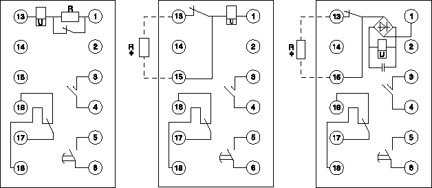 DS-20系列時間繼電器接點圖1