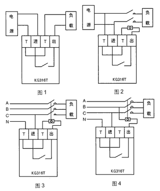 KG316T微電腦時控開關(guān)接線圖
