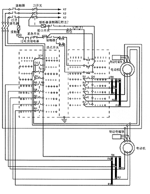 KT12系列交流凸輪控制器接線圖