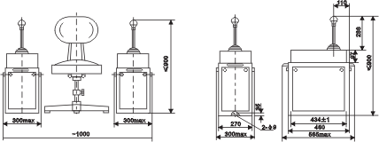 THQ1系列聯(lián)動控制臺安裝示意圖1