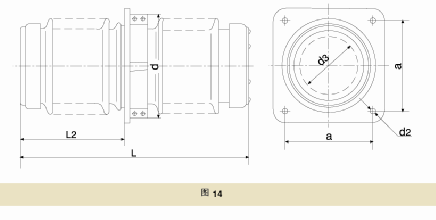 CM,CMWW系列母線式穿墻套管安裝尺寸
