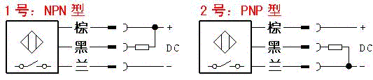 SR系列高分辨率槽型光電開關(guān)接線圖