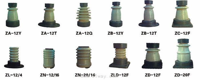 ZS,ZC系列戶外高壓陶瓷支柱絕緣子外形圖2