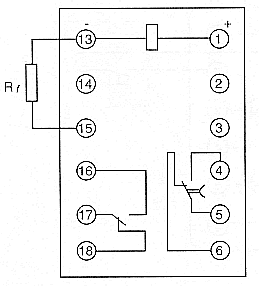 SS-21型時間繼電器接線圖