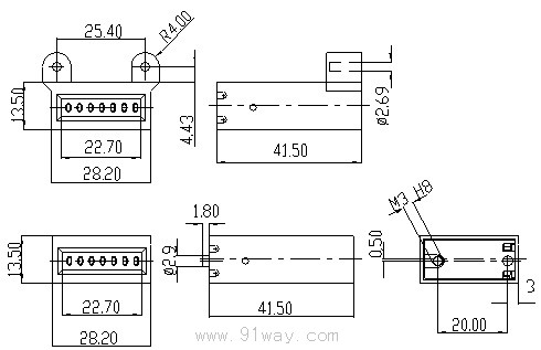 DL517��늴�Ӌ�������b�ߴ�