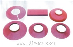 FZP型硅橡膠防污增爬裙外形圖