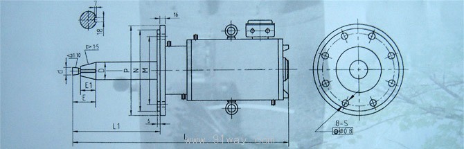 YLMD系列罩式退火爐電動機外形尺寸